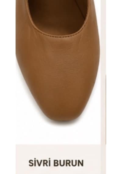N Napa Shoe Np.19214.taba Deri Babet