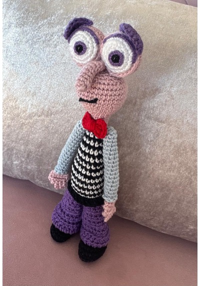Insıde Out Fear Korku Amigurumi Oyuncak 22 Cm 001