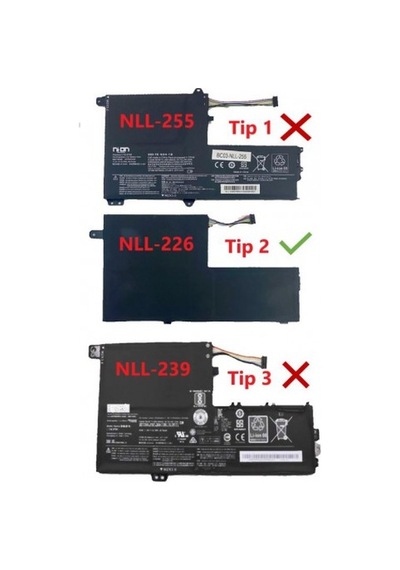 Nion Lenovo Yoga 510-14ıkb Uyumlu Notebook Batarya - Pil