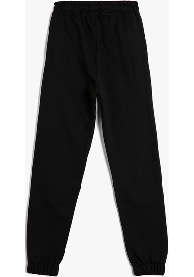 Koton Jogger Eşofman Altı Beli Lastikli Cepli Baskı Detaylı Siyah 4wkg40244ak 4WKG40244AK999 Siyah Koton Jogger Eşofman Altı Beli Lastikli Cepli Baskı Detaylı Siyah 4wkg40244ak 4WKG40244AK999 Siyah