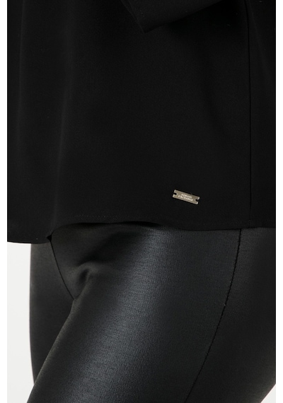 Armani Exchange Bayan Bluz 6Zyh21 Yn34Z 1200-Siyah