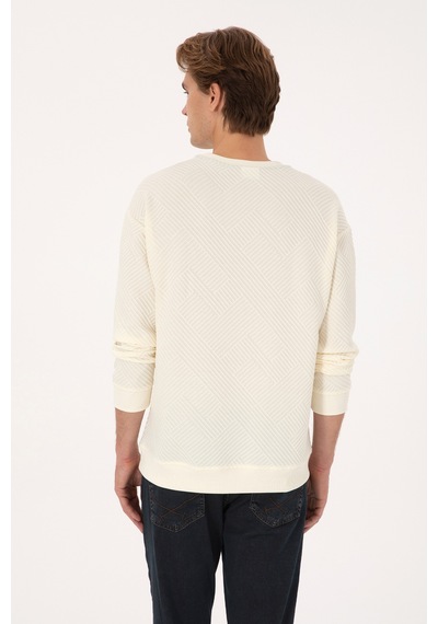 U.s. Polo Assn. Erkek Sweatshirt 50310006-vr256 İnci