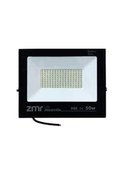 Zmr 50 Watt Smd Led Projektör Beyaz Işık Dış Mekan Aydınlatma