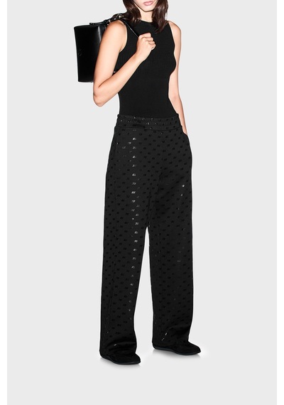 Armani Exchange Pamuk Karışımlı Logolu Pantolon Kadın Pantolon Xw002749 Af24095 Fc241 Siyah Armani Exchange Pamuk Karışımlı Logolu Pantolon Kadın Pantolon Xw002749 Af24095 Fc241 Siyah