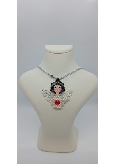 Melek Kolye N11.29819 Gri