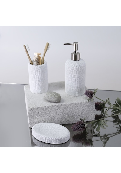 Natural Katı Sabunluk Beyaz