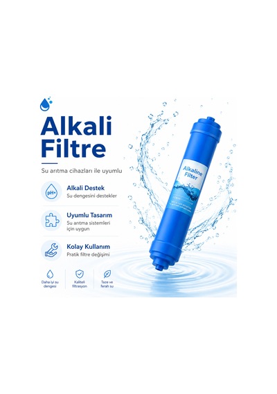 Su Arıtma Cihazı Alkali Inline Filtre 408694081