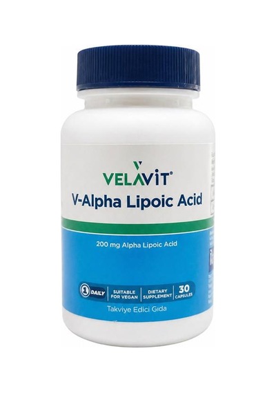Velavit V-alpha Lipoic Acid 30 Kapsül