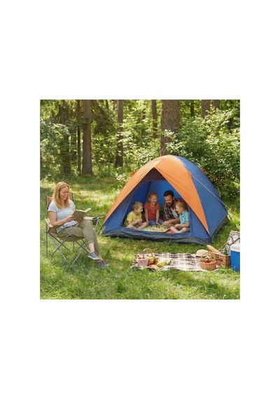 Buffer 4 Kişilik Manuel Kurulum Gölgelikli Kamp Çadırı Aile, Doğa, Piknik Ve Outdoor 200x200x135 Yeşil