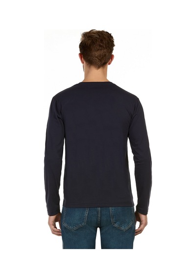 Vigoss Erkek Basıc Sweatshırt 44221-03370 Lacivert