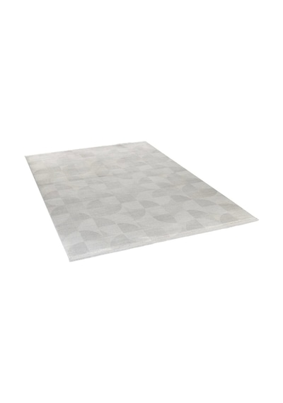 Apex Truva 6621 Gri Akrilik Modern Makine Halısı Gri