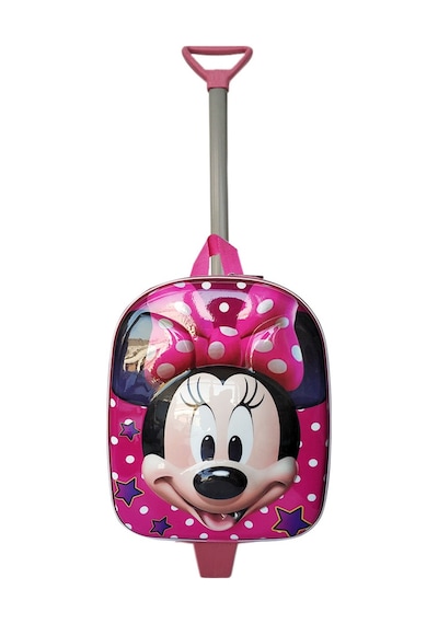 Anaokulu Çekçekli Sırt Çantası 3-6 Yaş 5d Minnie Mouse