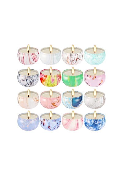 16 Paket Anne İçin Kokulu Mum Hediye Seti Kadın, Ev Kokulu Banyo Yoga İçin 2.5oz Kavanoz Mumlar, Doğal Soya Balmumu, Anneler Günü, Doğum Günü, Sevgililer Günü İçin Koku Mumu Diğer