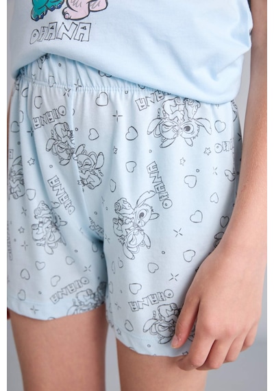 Defacto Dısney Lılo & Stıtch Lisanslı Regular Fıt 2li Pijama Açık Mavi Takımı Kız Çocuk E6241a826smbe773 Mavi-be773 Defacto Dısney Lılo & Stıtch Lisanslı Regular Fıt 2li Pijama Açık Mavi Takımı Kız Çocuk E6241a826smbe773 Mavi-be773