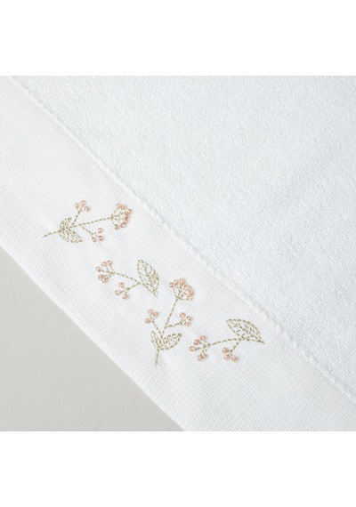 Linens Mirel Bambu 50x85 Cm Yüz Havlusu Beyaz Beyaz