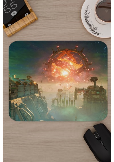 Split Fiction Kaymaz Dikişli Kauçuk Oyuncu Mousepad V2 - 22x18 Gaming Mouse Pad Fare Altlığı