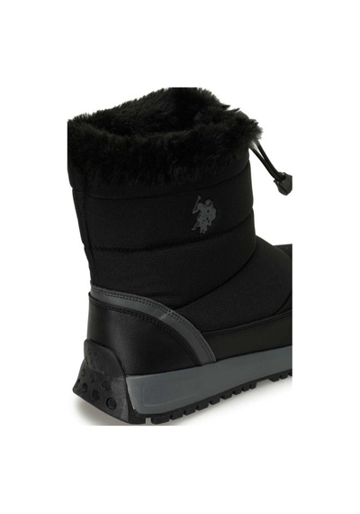 U.S. Polo Assn. U.s.polo Assn Raıny 4pr Siyah Casual Spor Outdoor Günlük Kürklü Bot Siyah