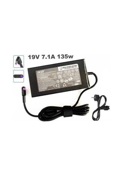 Acer Aspire Nitro Serisi 19v 7.1a 19v 7.1a 135w Adaptör Acer Şarj Cihazı