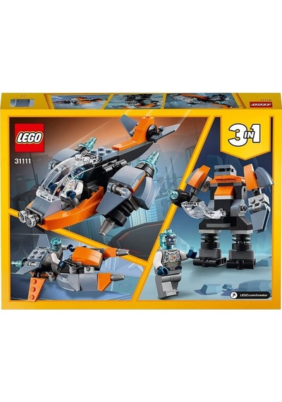 LEGO® Creator 31111 3’Ü 1 Arada Siber İnsansız Hava Aracı 113 Parça