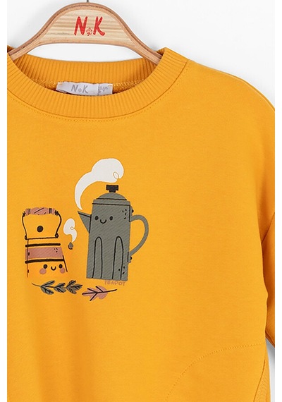 Xo Kids Kız Çocuk Sweatshirt 9ay-4 Yaş 37601 Sarı