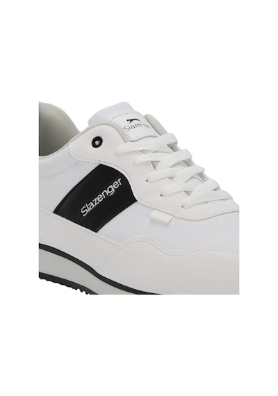Slazenger OFFENSE Erkek  Beyaz / Siyah Günlük Spor Ayakkabısı