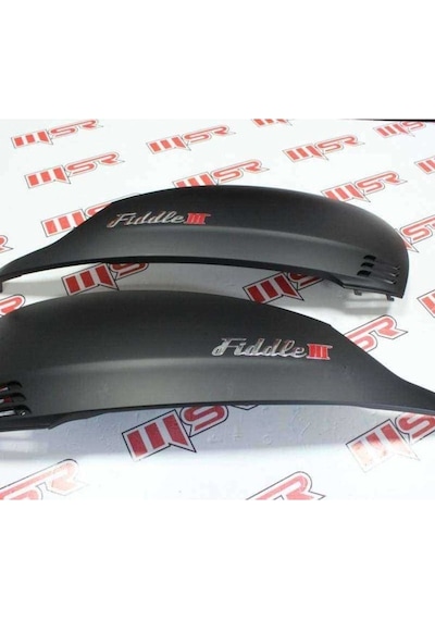 Sym Fiddle 3 125 Arka Panel Mat Siyah Sağ ()