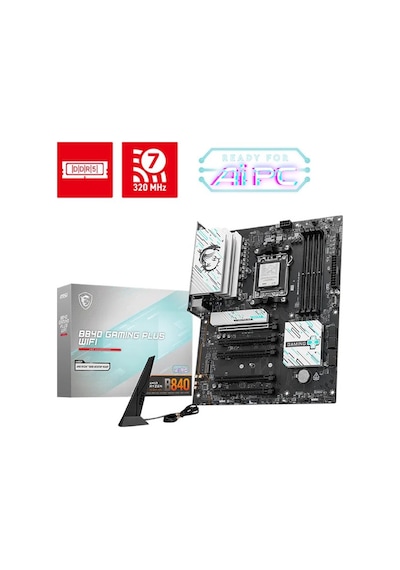 Msı B840 Gaming Plus Wifi Am5 D5 Hdmi Type-c