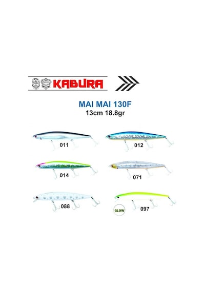 Kabura Mai Mai Exclusive 130f Sahte Balık