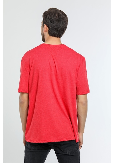 Erkek Bisiklet Yaka Oversize Fit Tişort Spr21y30 001