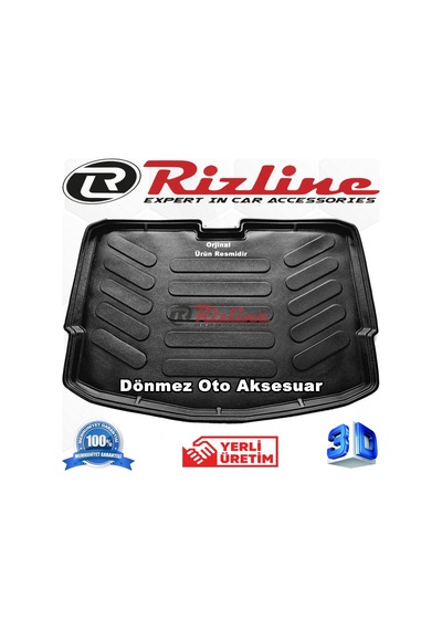 Nissan Note 3D Bagaj Havuzu Siyah 2014-2020 Arası Rizline N11.820