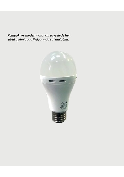 Dl-2030 Şarjlı Led Ampul Beyaz