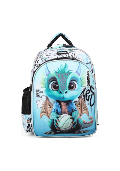 Chımola Cute Dragon Sırt Çantası 12" Çok Renkli