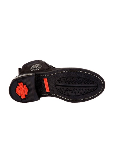 Harley Davidson Jim Black Nubuk Kadın Bot Siyah