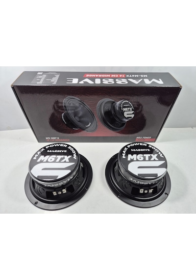 Massive 16cm Midrange Massive 300w 100 Rms Midrange Hoparlör Prof Midrange