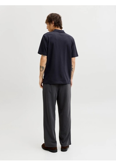 Jack & Jones Jack&jones Jprblaethan Ss Erkek Polo T-shirt 12292992 Lacivert