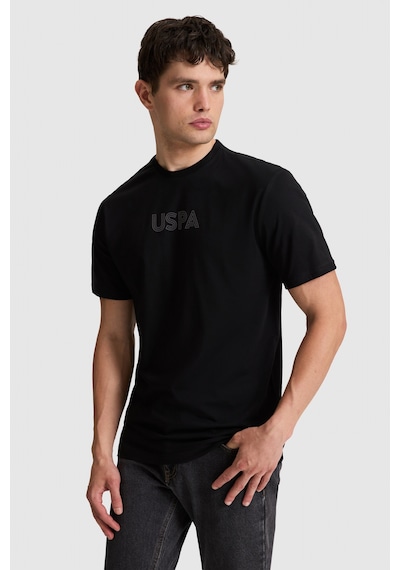 U.S. Polo Assn. U.s. Polo Assn. Erkek Siyah Tişört Basic 50325245-vr046