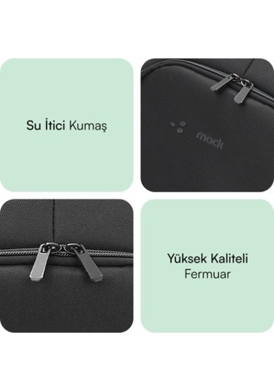 Mack Mcc-505bg 15.6 Move Notebook Sırt Çantası Siyah Diğer