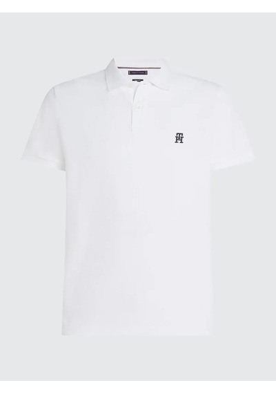 Tommy Hilfiger Imd Reg Polo Erkek Beyaz T-shirt - Mw0mw33167