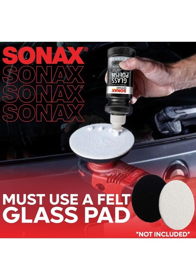 Sonax 273 141 Çizik Giderici Cam Cilası, Renkli, 250 Ml