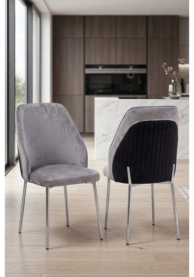 Lindia Serisi 90x168 Lak Panel Siyah Mermer Masa Gri Sandalye Krom Ayaklı Masa Takımı 6 Gri Sandalye Lindia Serisi 90x168 Lak Panel Siyah Mermer Masa Gri Sandalye Krom Ayaklı Masa Takımı 6 Gri Sandalye