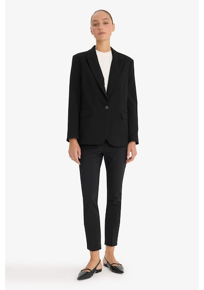 Defacto Regular Fit Düğmeli Blazer Ceket F9465AX25AU