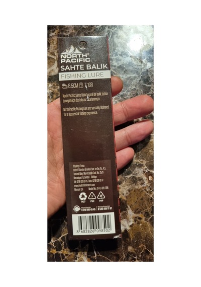 8.5cm 7.1gr Yapay Balık Yemi Sari