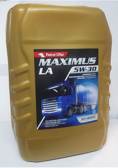 Petrol Ofisi Maximus La 5W-30 Tam Sentetik Motor Yağı 20 L