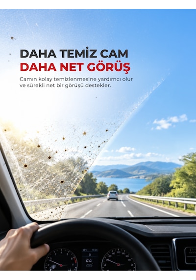 1 L Portakal Kokulu Parfümlü Yazlık Cam Suyu Oto Cam Temizleyici