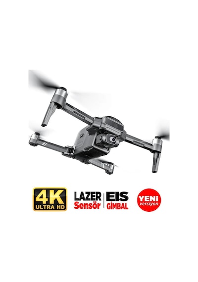 SJRC F22 S2 Pro+ Combo 4K Kameralı Drone Seti - 2Batarya+6KM Menzil+Çarpışma Sensörü+40 Dakika Uçuş Süresi+Çanta+EIS Gimbal