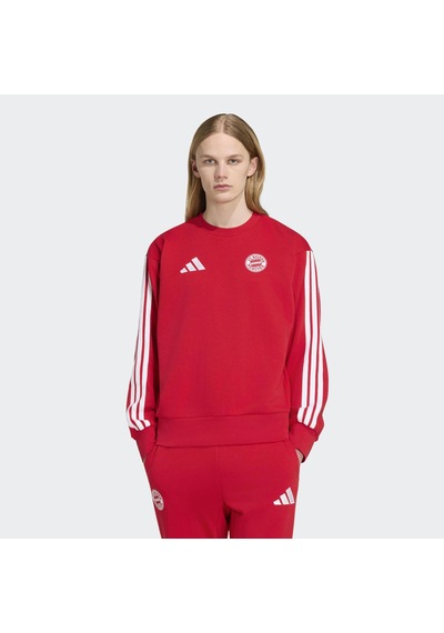 Adidas Fc Bayern Münih Dna Erkek Kırmızı Sweatshirt Kg2567