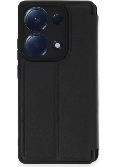 Cosmotex Newface Xiaomi Redmi Note 13 Pro 4g Kılıf Flip Cover - Siyah