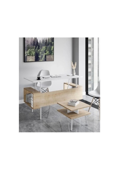 Lagomood İrony Maxi Masa Takımı Meşe Beyaz 15x25cm Lagomood İrony Maxi Masa Takımı Meşe Beyaz 15x25cm