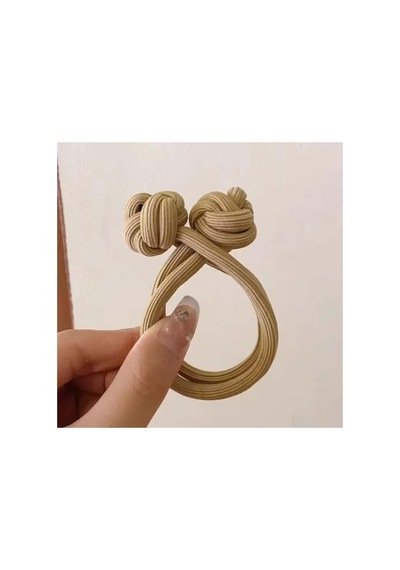 So Much Yeni Model Büyük Boy Sıkı Lastik Toka Sütlü Kahve - 665952013 Sütlü Kahve - 665952013 Sütlü Kahve