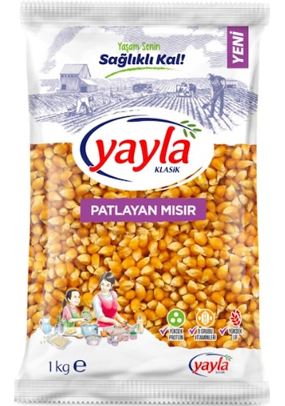Yayla Patlayan Mısır 6 x 1 KG